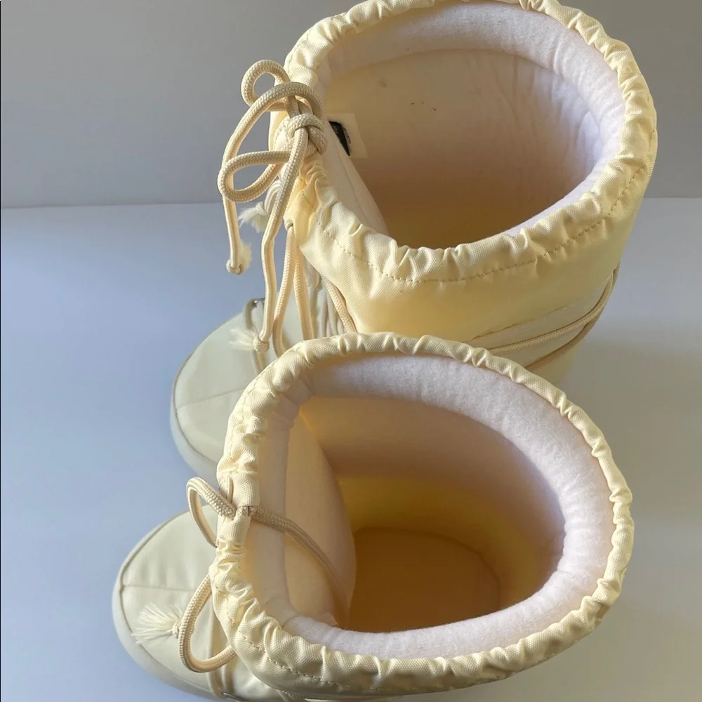 Moon Boot Nylon Boot In Cream - Picture 8 of 16